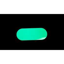 Oval - Cinta adhesiva fotoluminiscente