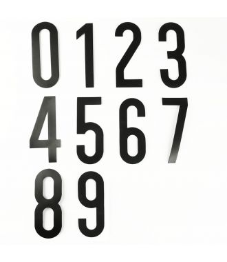 Colección de números autoadhesivos (del 0 al 9)